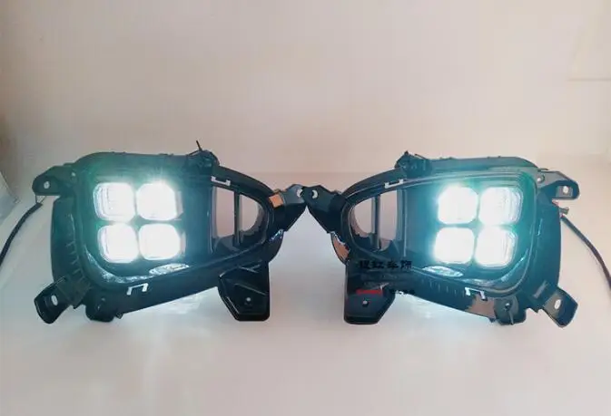 Светодиодный дневный ходовой светильник DRL 2 шт. передний бампер светодиодный