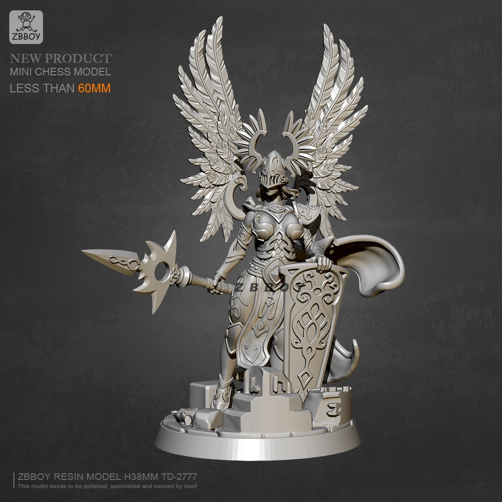 

Наборы моделей из смолы 60 мм, фигурка красоты, бесцветная и Самосборная, TD-2777