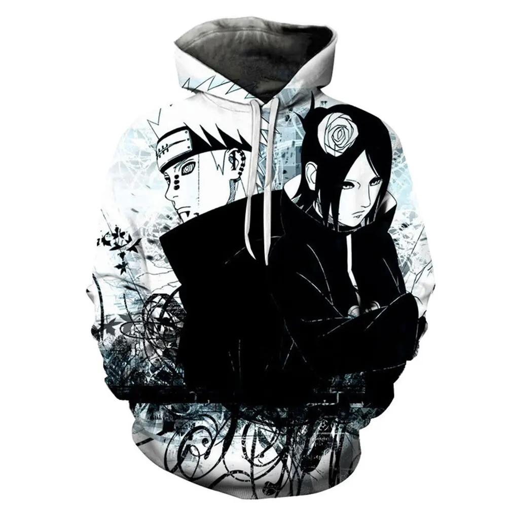 

Spring And Autumn New Hot Sale Men's Women's Children's Hoodie Hip-Hop 3d Printing Sasuke Animation Casual Fashion Coat