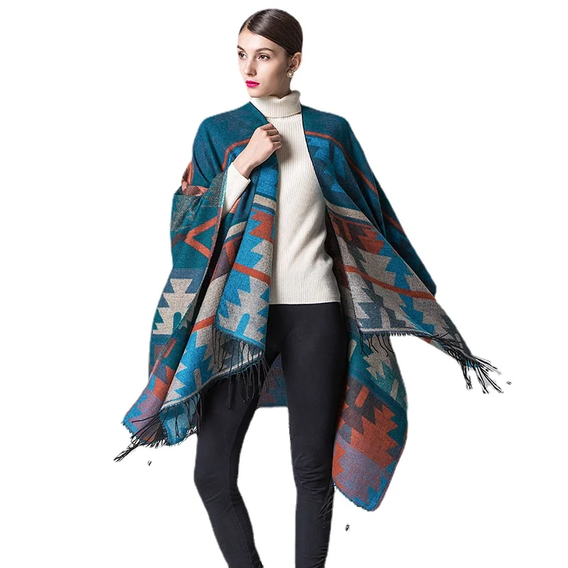 

Роскошная накидка, шарф, кашемировые вязаные шарфы из пашмины с кисточками на осень и зиму, шарфы, шали, шарфы