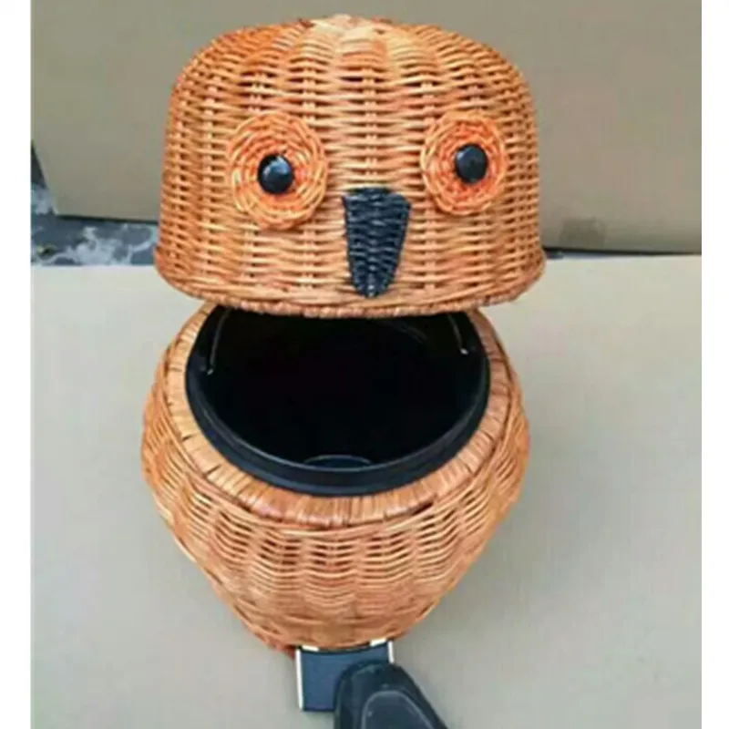 Корзина для мусора ручной работы Кухонное мусорное ведро гостиной контейнер с