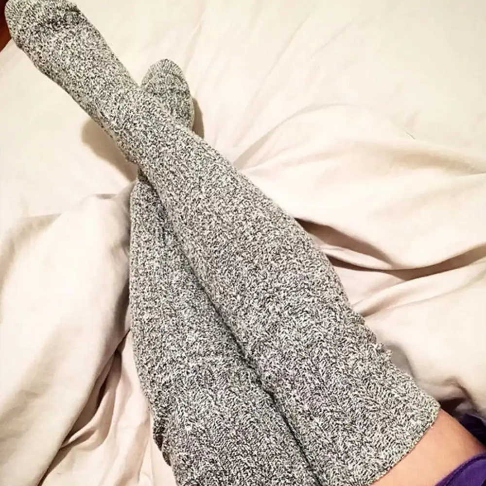 Женские носки выше колена Модные женские сексуальные чулки теплые длинные