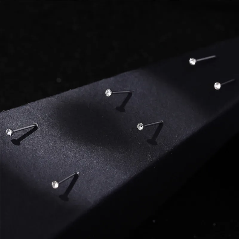 10 шт. в стиле панк пирсинг носа украшения для губ украшения для тела для мужчин и женщин шпильки 1,8 мм на выбор Прямая поставка