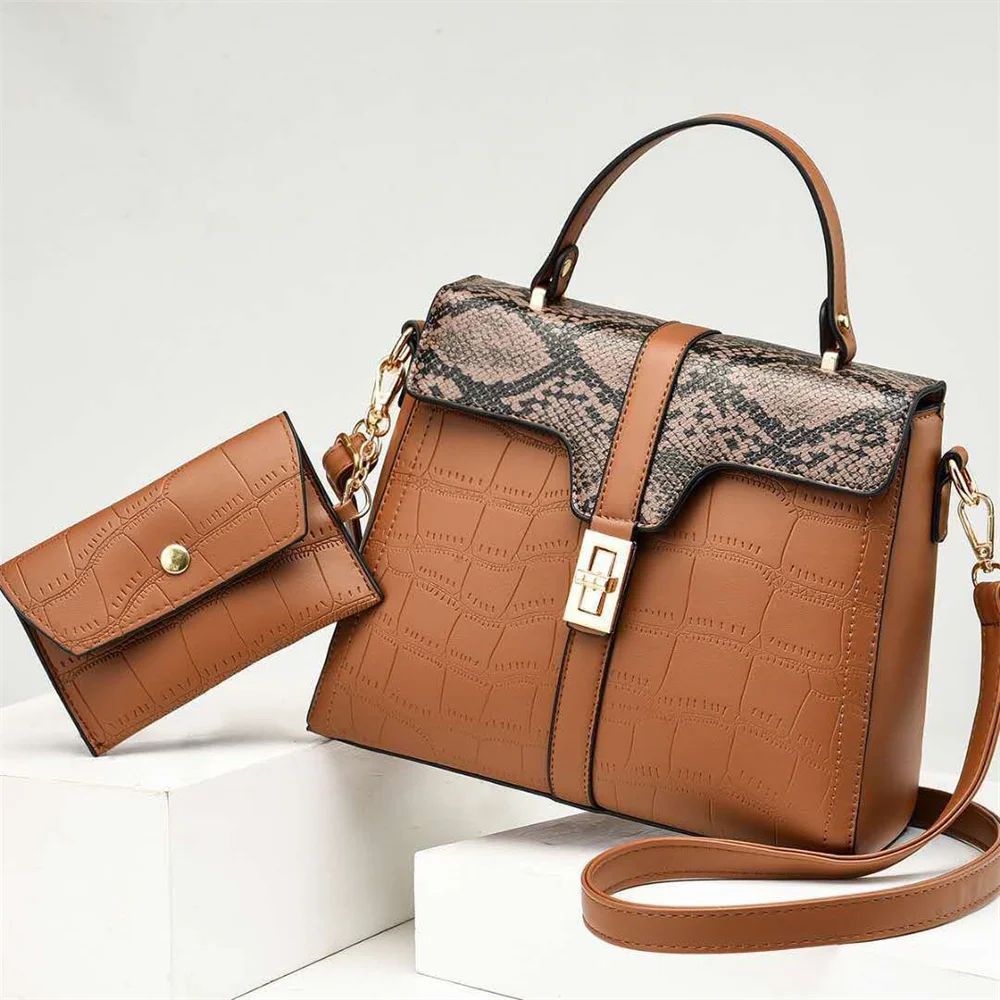 

New fashion slanting cross-bag women's large-capacity Korean version one-shoulder portable simple elegant small square bag