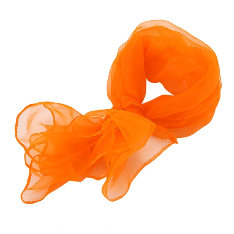 Прекрасный модный простой квадратный шифоновый шейный шарф шарфы 70 см x