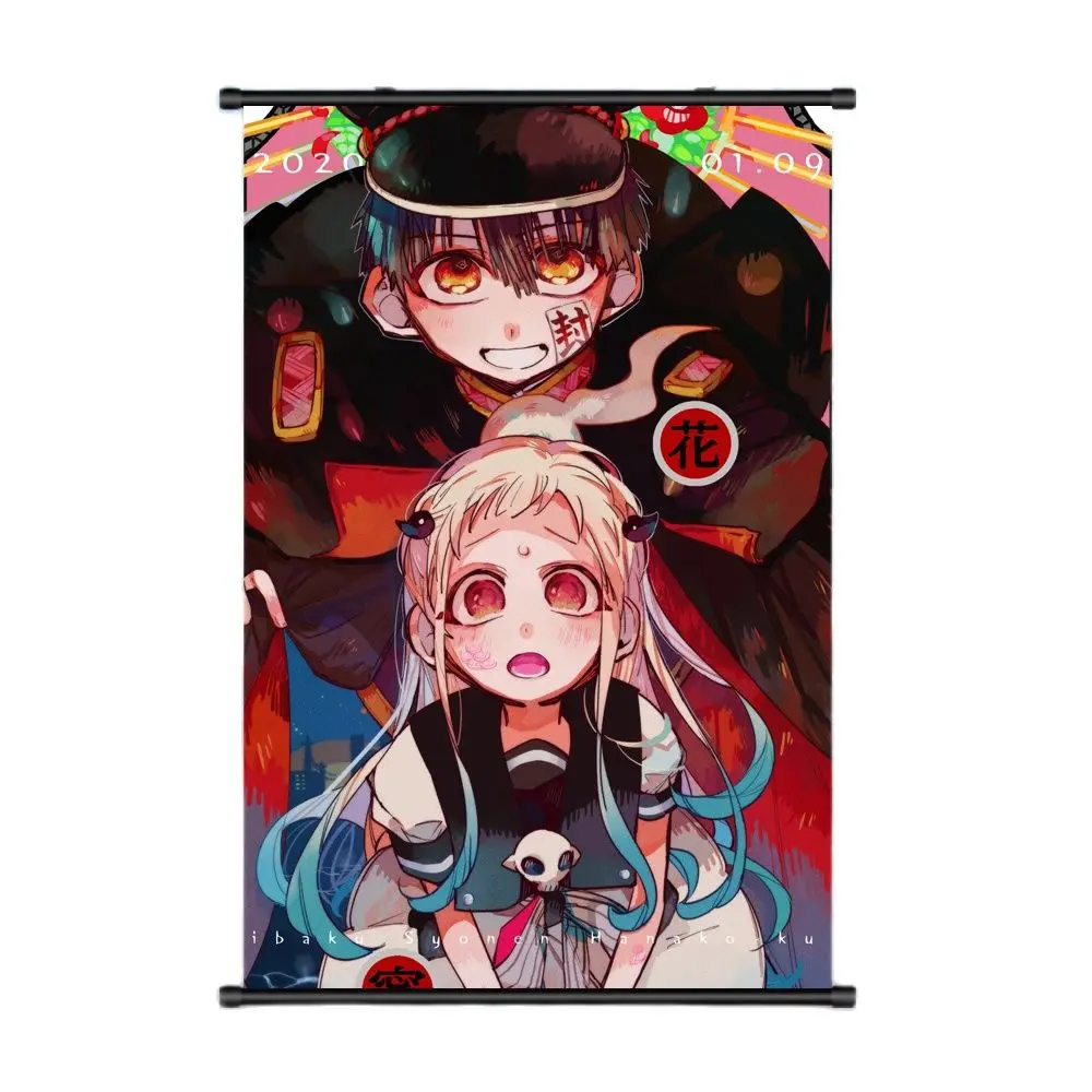 Anime Toilet-Bound Hanako-kun Jibaku Shounen Nene Yashiro Cosplay Wall Scroll Mural Poster Hanging Otaku Home Decor | Тематическая