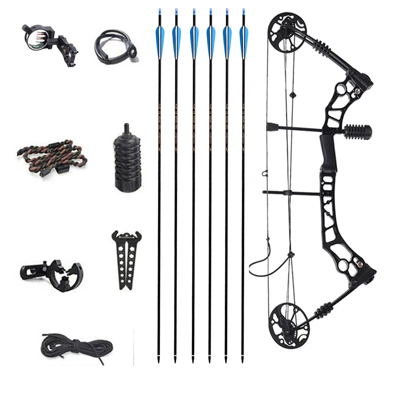 

35-60 Lbs Powerful Archery Bow Archery Professional Composite Bow Outdoor Shooting Fishing Archery Hunting Bow