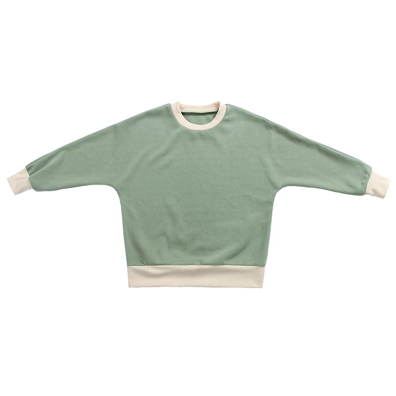 

Kaiya Angel Spring Autumn Children Top Clothes Outfits Casual Sweatshirt Boys Girls Waffle Material Long Sleeve Shirt 0-8T 5pcs