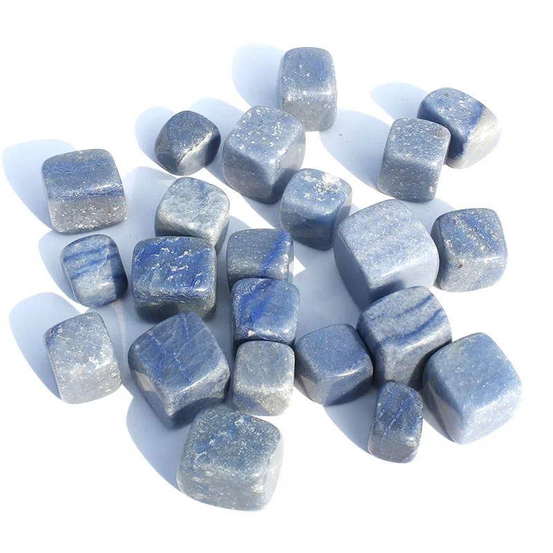 

1 Kg Natural Blue Aventurine Crystal Cubes Stone