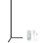 Угловая напольная лампа RGB с изменяемой яркостью, лампы с беспроводным управлением через приложение Romote для гостиной и спальни