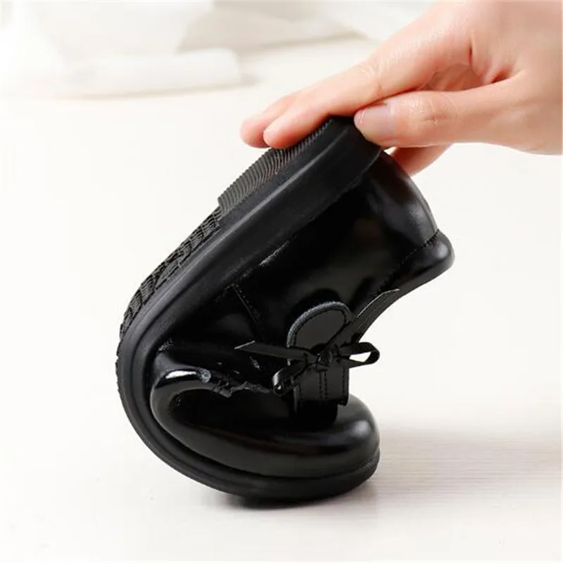 Школьная обувь для девочек из натуральной кожи Новинка 2020 года Вечерние