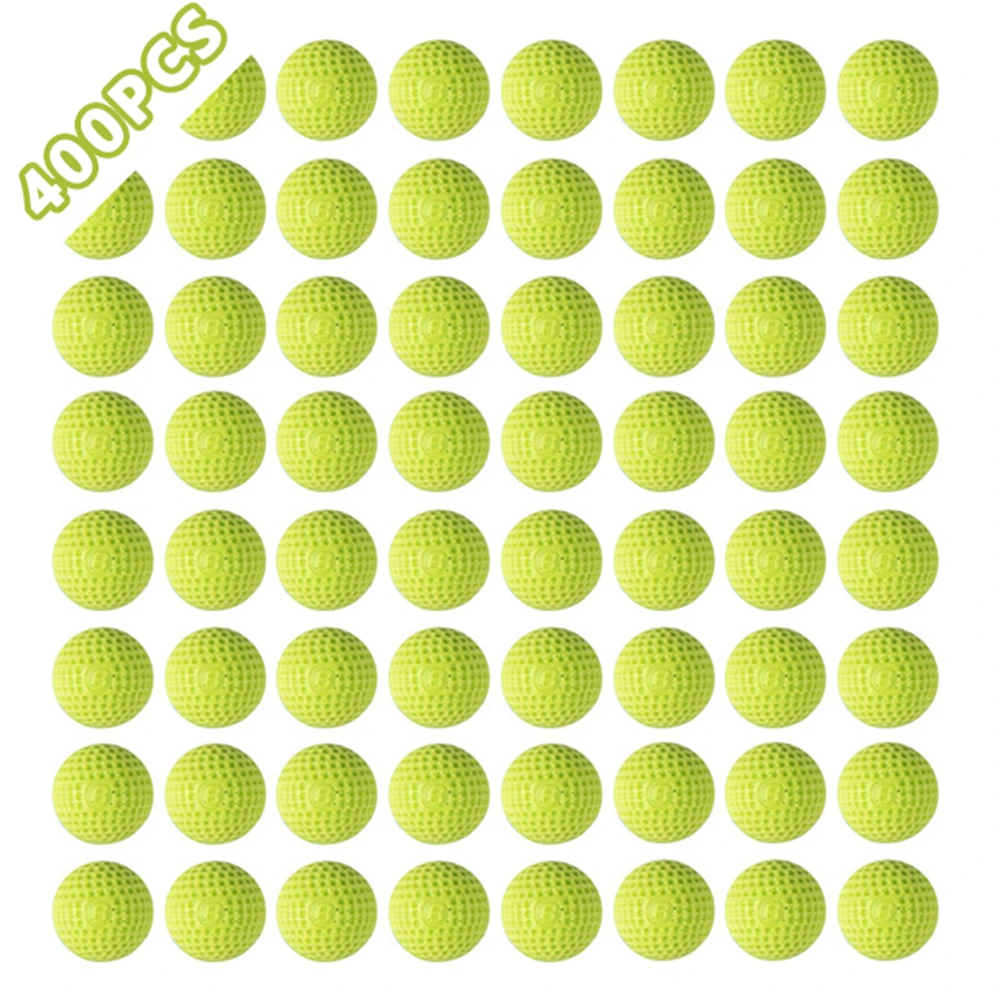 400 шт. круглые шариковые пули запасные дротики для серии Nerf Rival (желтый синий