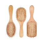 Воздушная Подушка Расческа для массажа волос, деревянная расческа для волос, домашняя Подкручивающая, выбор интернет-знаменитостей для длинных волос