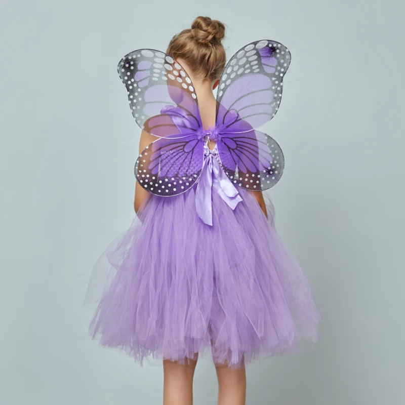 Lavander/платье-пачка с цветочным узором для девочек платье фатиновой юбкой дня