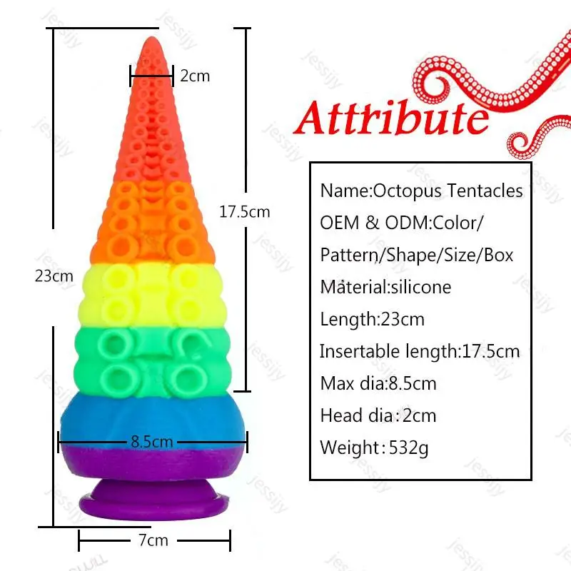 Фаллоимитатор-монстр огромные анальные игрушки для лесбиянок на присоске
