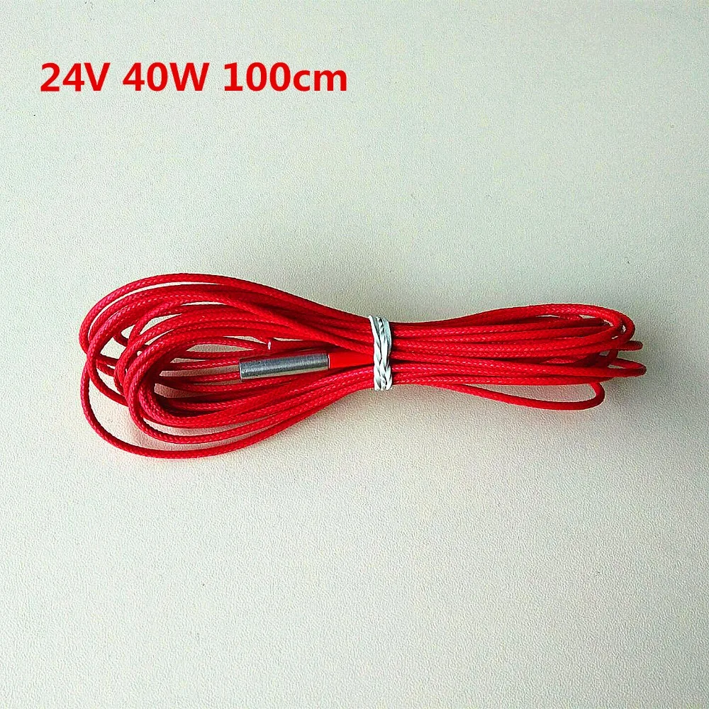 Картридж нагреватель сопло Датчик 24 в 40 Вт для hotend датчик из нержавеющей стали