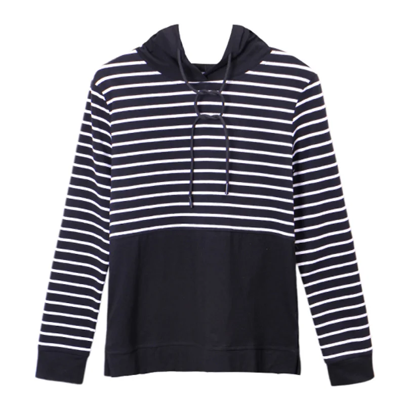 TOTNWANG 2019 new fashion slim stripe women's hoodies autumn winter cotton warm pullover tops basic simple bottom lady's | Женская