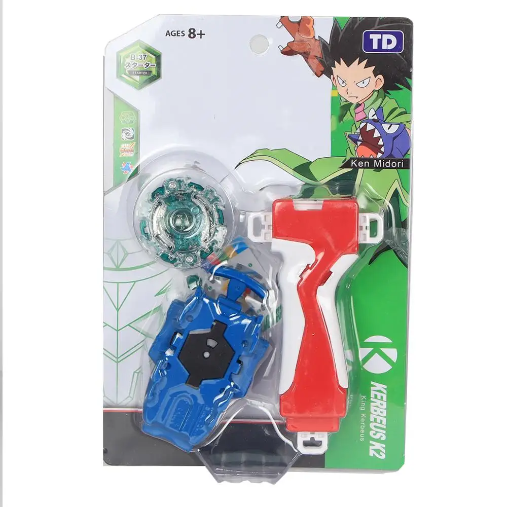Игрушки Gyro Beyblades Burst с пусковым устройством для детей руль и рукоятка цветной