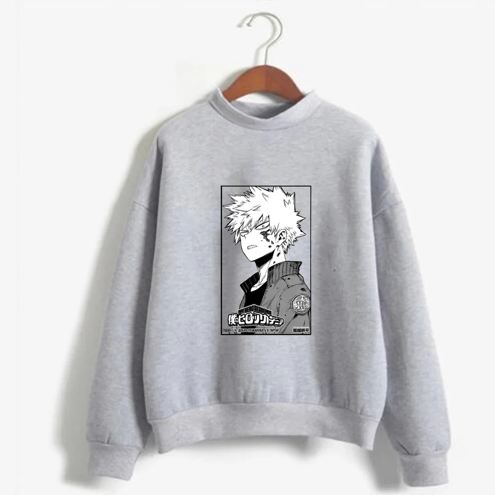 Толстовка с капюшоном My Hero моя геройская Академия модные аниме элементы зимние
