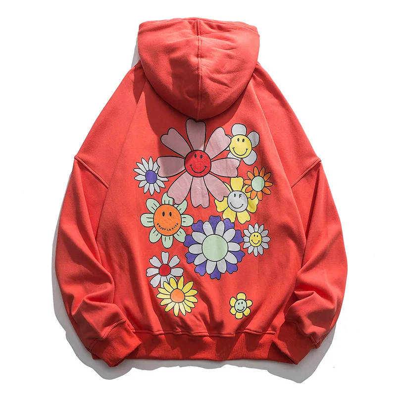 

Winter Popular Brand Men Hoodie Cotton Long-Sleeved Men's Outerwear Hooded Korean Version Fashion Loose All-match Lovers Tops