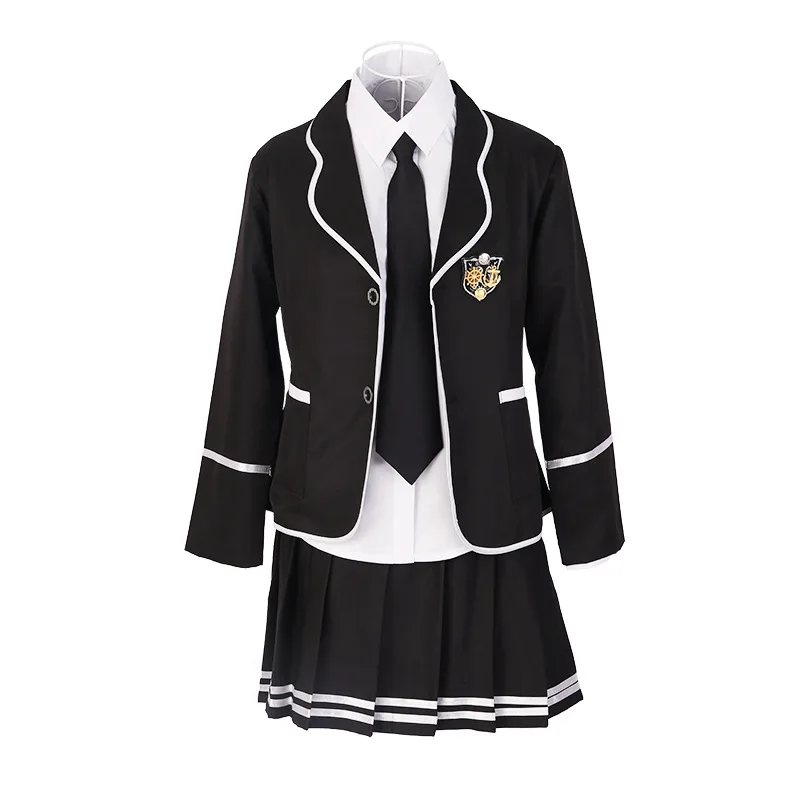 

Студенческая школьная форма с длинным рукавом для хора, школьная форма для мальчиков и студентов, японский и южнокорейский комплект унифор...