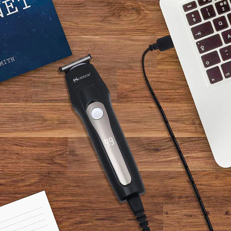 5 в 1 профессиональный электрический триммер для волос с ЖК дисплеем|Триммеры