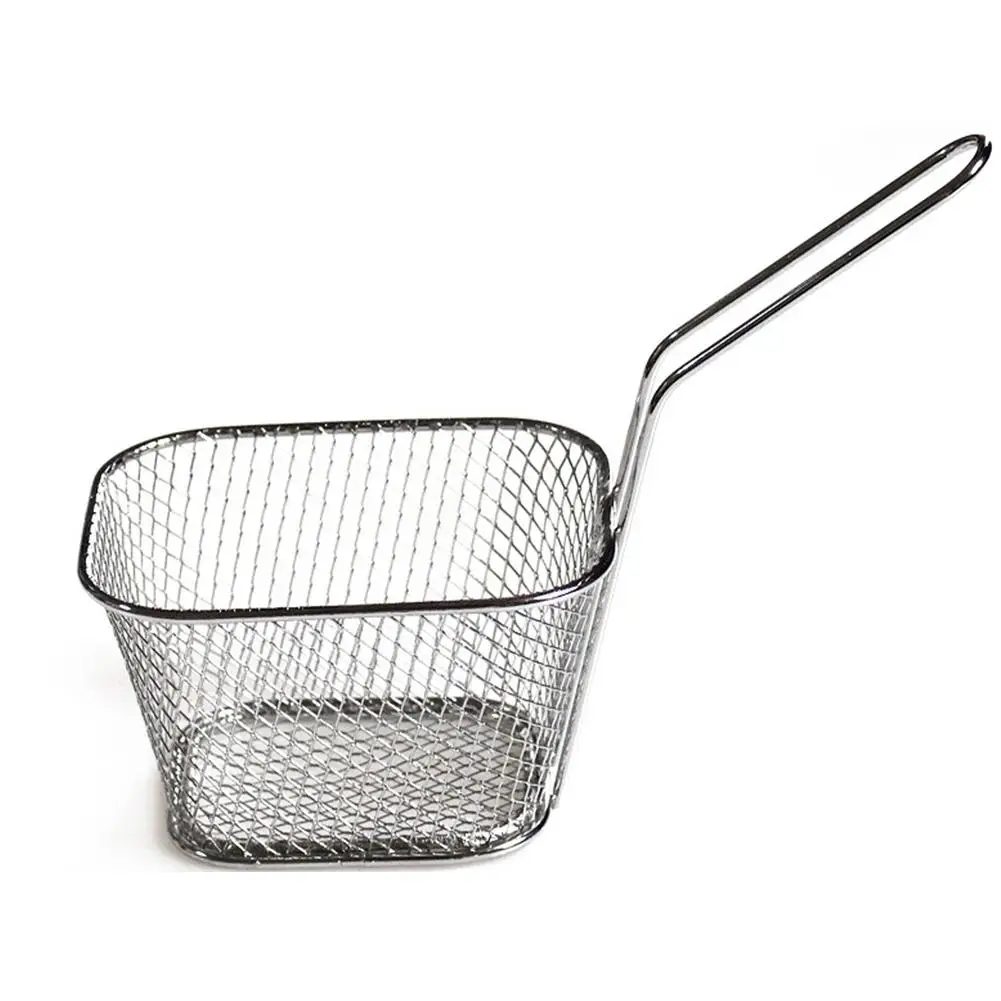 HobbyLane Жарка квадратная корзина ситечко покрытие проволочная сетка фритюрница