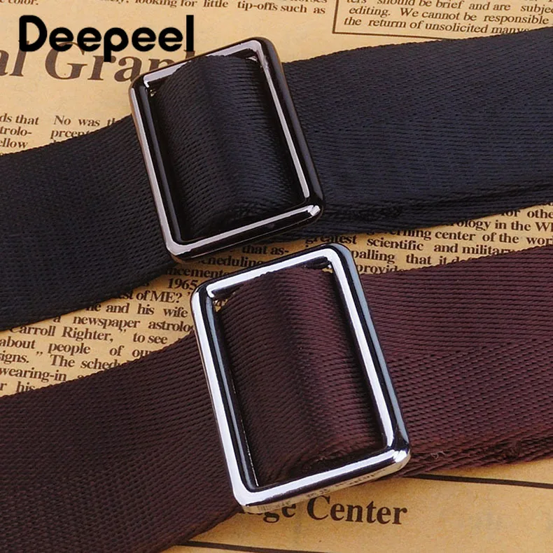 Deepeel10/30 шт. 16 50 мм трехскользящие пряжки Регулируемая металлическая пряжка кольцо