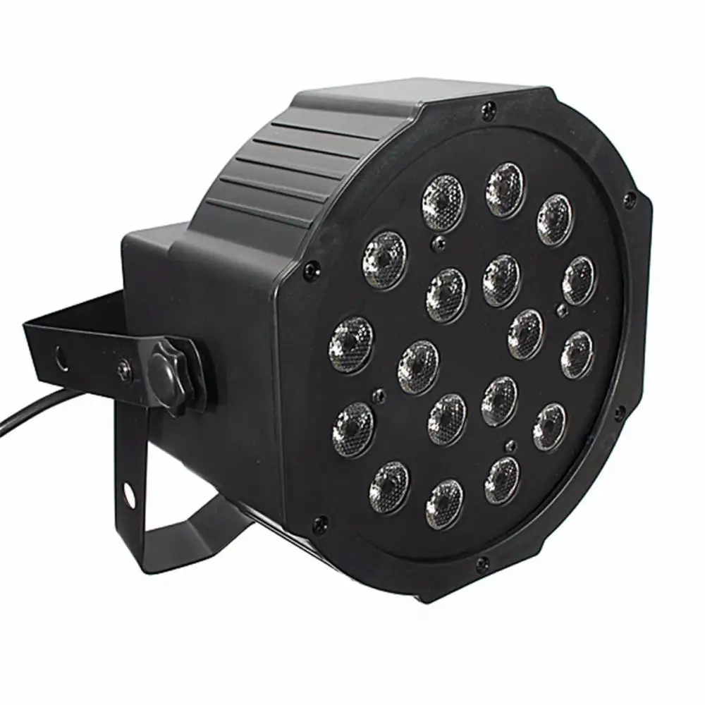 18 Вт RGB светодиодный светильник для сцены Par DMX-512 ing лазерный проектор вечерние DJ |