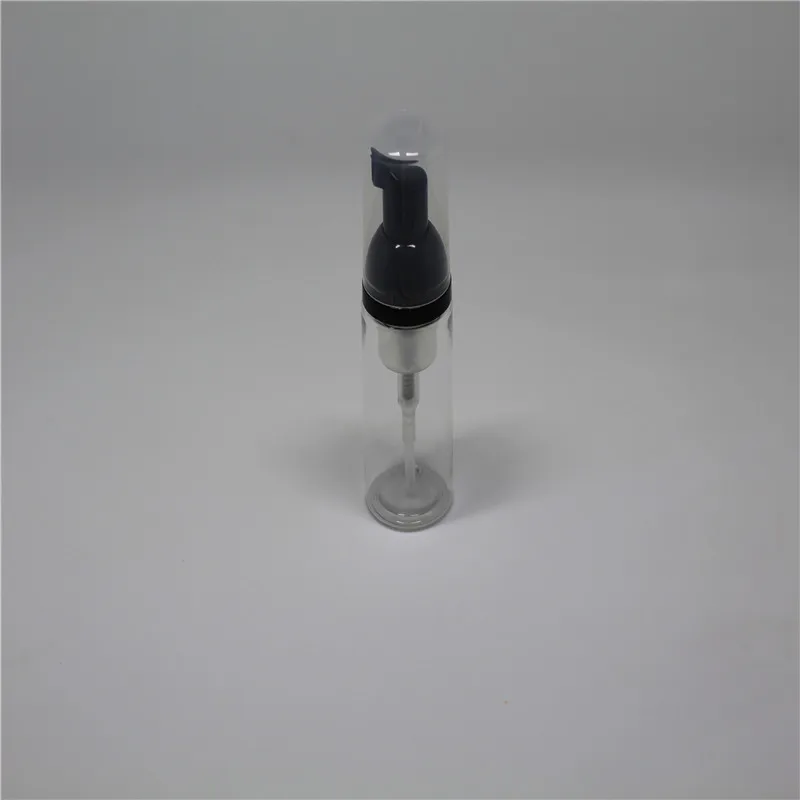 clearwithblackpump 1 шт./лот, 30 мл, 60 мл, косметическое моющее средство для ресниц, крем для мытья, пластик, белый, жидкое мыло, пена, бутылка с золотым насос пенообразователя - Цвет: clearwithblackpump
