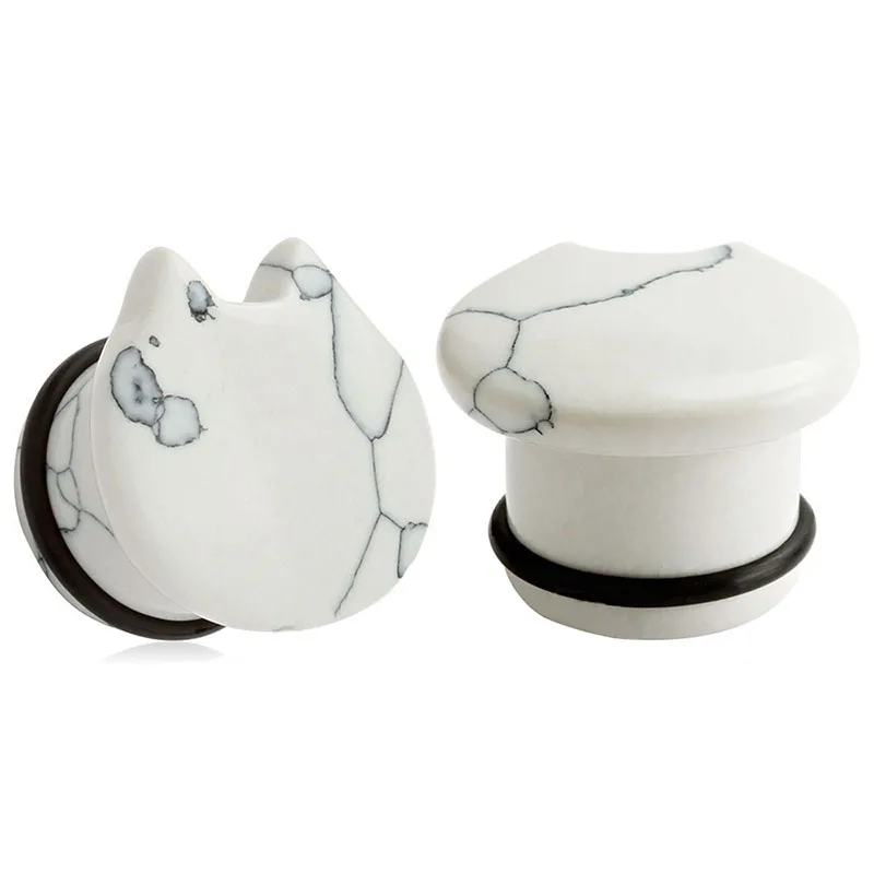 Jingzeyi Модный популярный эспандер Для Пирсинга Ушей 1 шт. затычки для ушей в виде