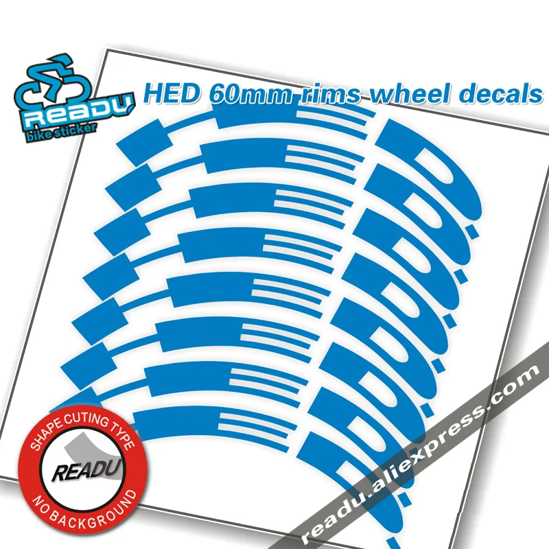 Наклейка для колес с длиной 60 мм украшение обода (запасная сторона тормоза)|bicycle