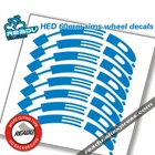 Наклейка для колес с длиной 60 мм, украшение для обода колес с длиной 60 мм (запасная сторона тормоза)