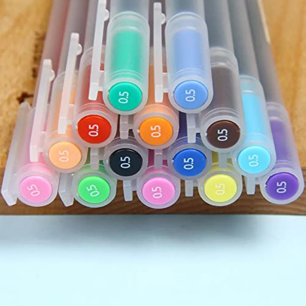 Цветная гелевая ручка 0 5 мм для ручной учетной записи дневник специального цвета