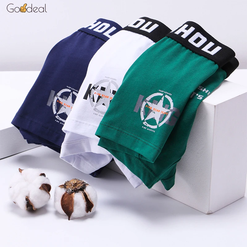 

Goodeal New Boxer Men 95% Cotton Underwear Comfortable Breathable Underpants High Quality Fashion Personality Novel Boxershorts