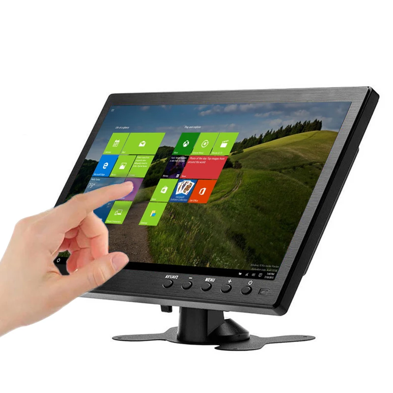 10 1 дюймов портативный ноутбук Мониторы ЖК дисплей монитор USB ПК с сенсорным