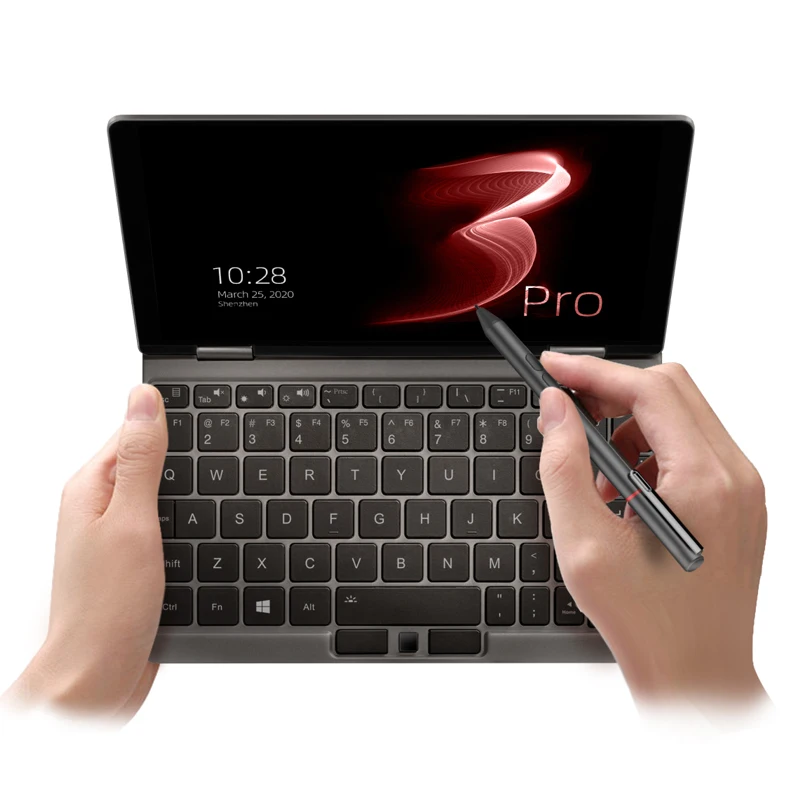 Ноутбук OneMix3 Pro Platinum 8 4 дюйма IPS сенсорный экран Intel Core i7-10510Y четырехъядерный 16 ГБ 512