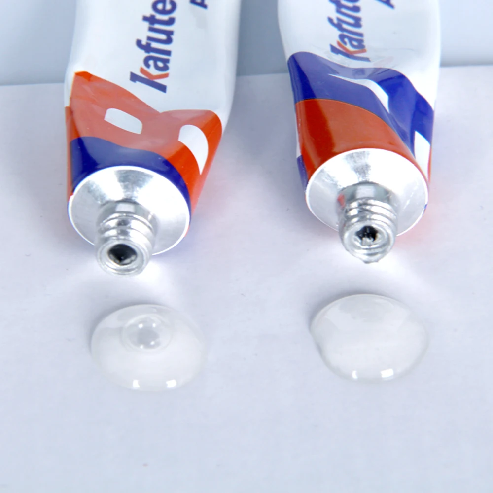 

New Kafuter AB Glue A+B Liquid Strong Super Adhesive Cyanoacrylate Epoxy Glue For Metal Plastic Wood Crystal Glass Jewellery