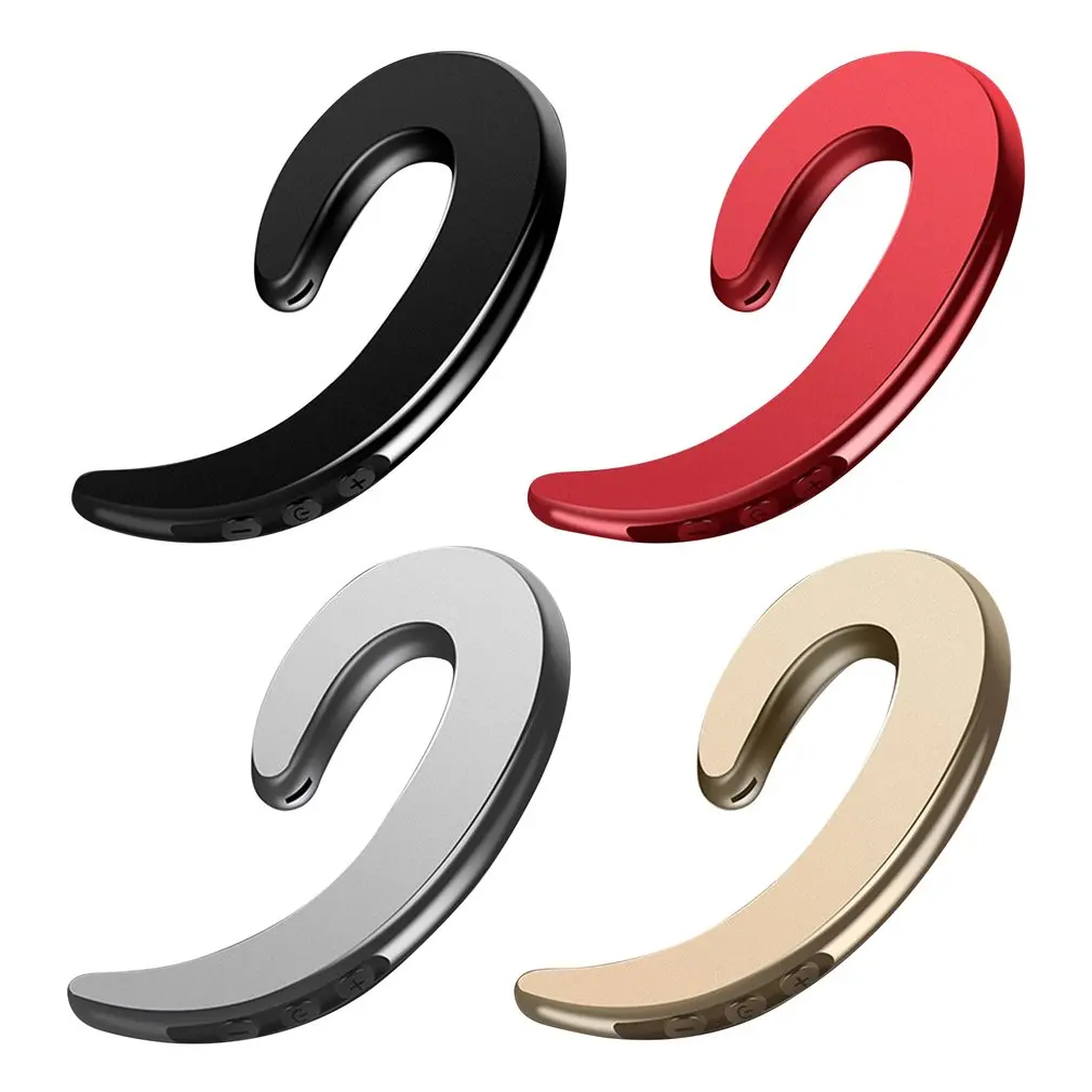 Беспроводные наушники костной проводимости с микрофоном спортивные вкладыши