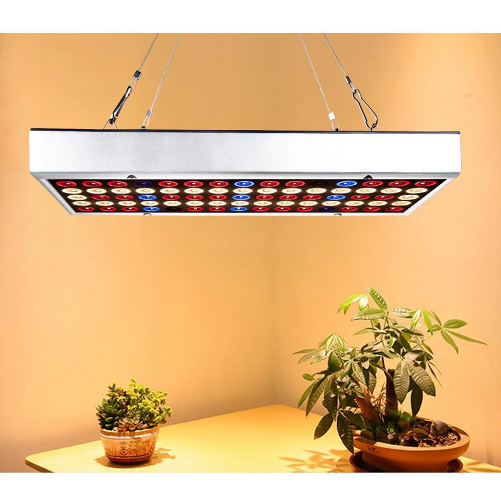 

ABS Full LED Grow Light Hydroponic Growing Lamp for Indoor Plants 25W 144 Beads