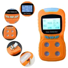 Air Quality Monitor, Gas Detector, Hand-Held, Portable Combustible Gas Analyzer, Harmful Gas Leak Alarm