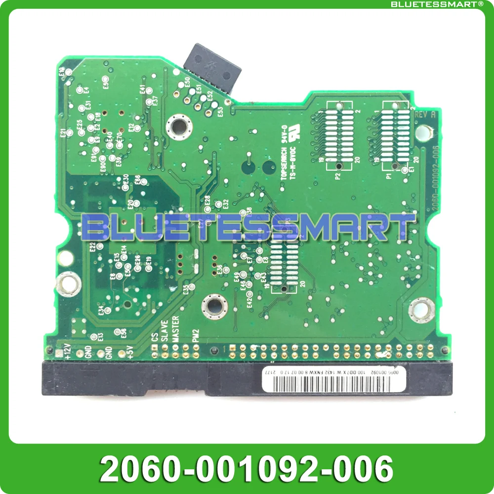 HDD PCB печатная плата 2060-001092-006 REV A для WD 3 5 IDE жесткого диска восстановления данных |