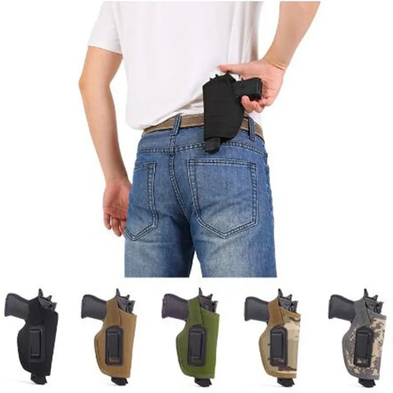 

Outdoor Hunting Holster Hidden Portable Holster Belt Metal Clip Holster Airsoft Bag Suitable for all sizes of hunting supplies