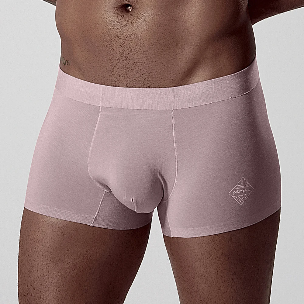 

AD Underwear Men Sexy Gay Modal Boxer Brief Men Breathable Comfortable ball hammock in 6 Colors