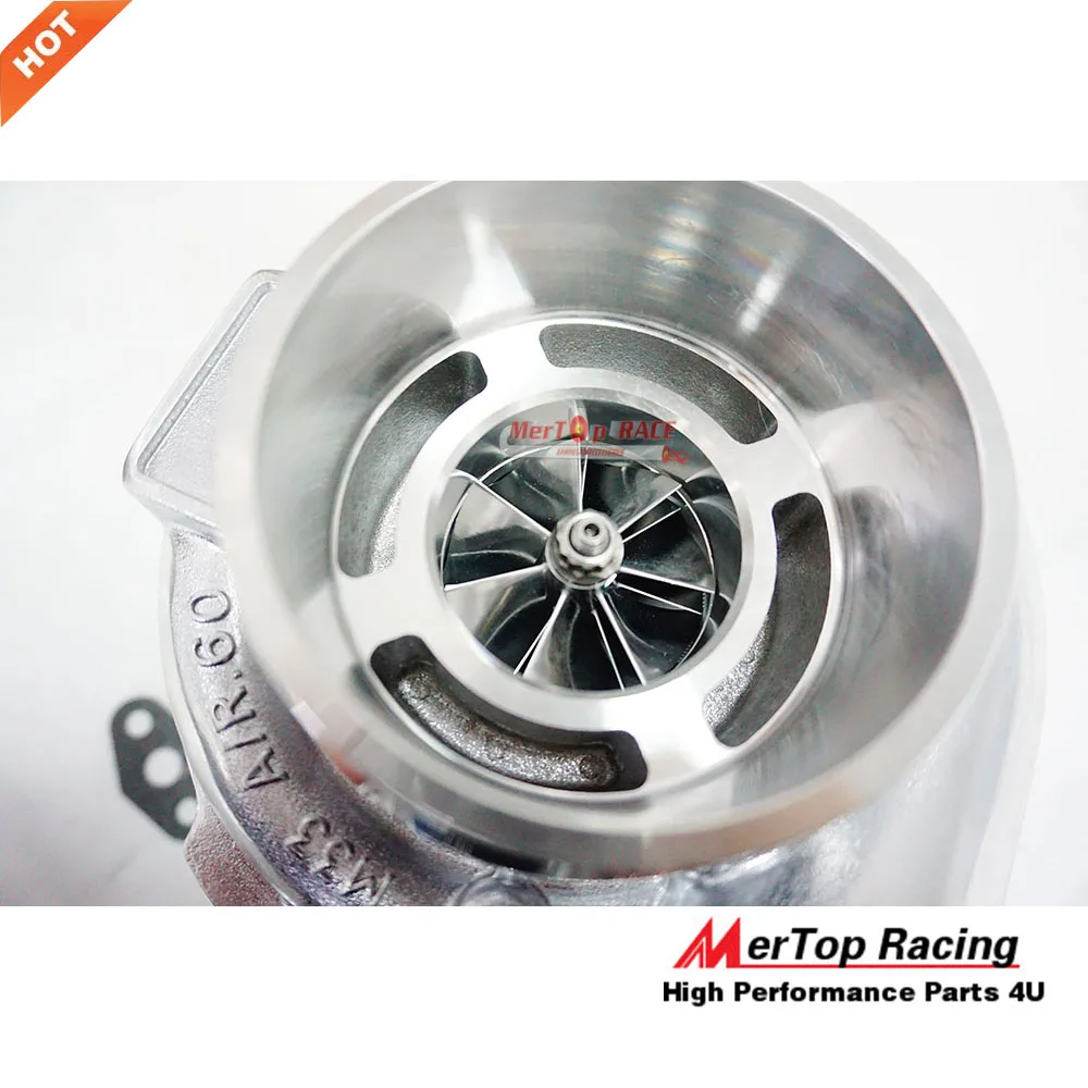 MERTOP RACING Anti-Surge GTX3071R V-band Inlet /outlet .61 A/R Ball Bearing Turbocharge 340-650HP | Автомобили и мотоциклы
