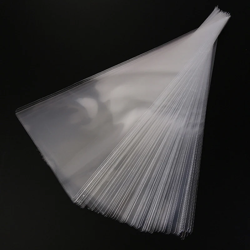 50 шт./лот экологически чистый прозрачный пакет для упаковки шоколада и попкорна