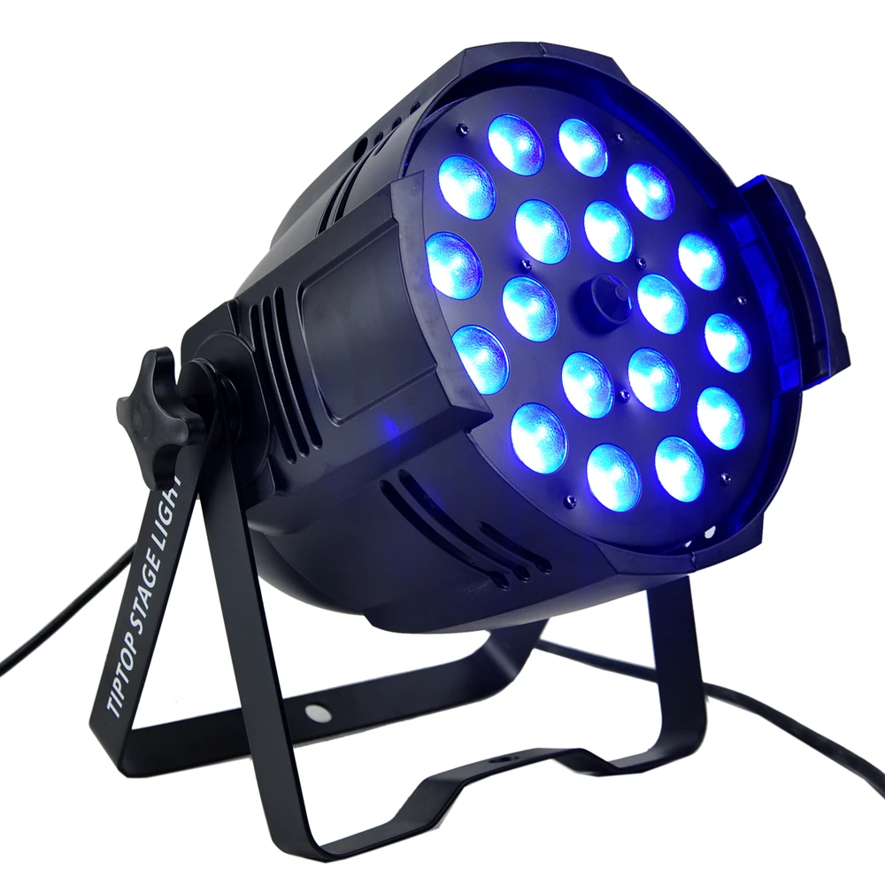 Светодиодная лампа 4 в 1 18x12 Вт RGBW IP20 цвета|road case|rgbw leddj uplighting |