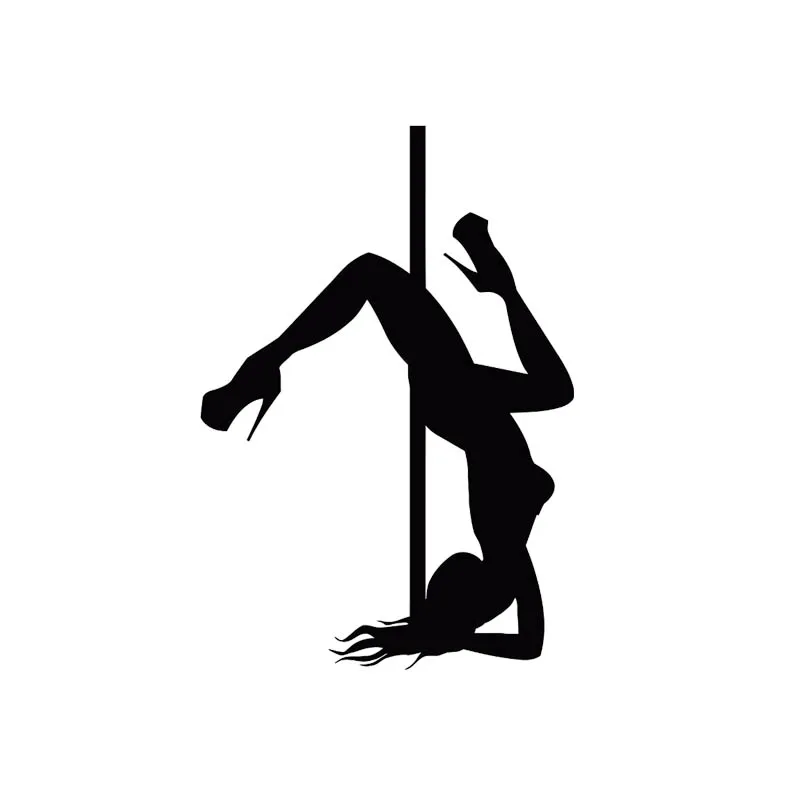 

LLY-1639 Sexy Girl Pole Dance Pop Fashion Style Car Sticker PVC Cartoon Auto Accessories Body Decoration Waterproof Stickers