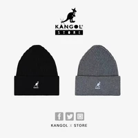 hat female autumn and winter wild kangaroo embroidery animal knit hat tide brand korean ins net red wool cold hat