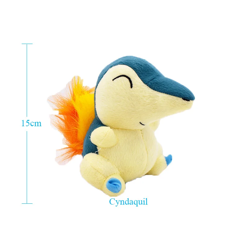 19 36 стилей Аниме Кукла Пикачу Poliwag Бульбазавр, чармандер Lapras Snorlax чучела Peluche Плюшевые игрушки Рождественский подарок для детей - Цвет: 19